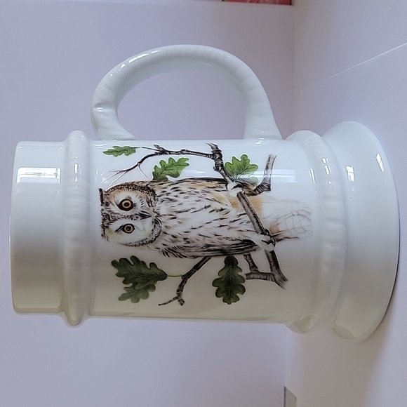 Vintage German Beer Stein Mug. Made in Bavaria, West Germany. Owl Beer Mug. - Picture 1 of 14